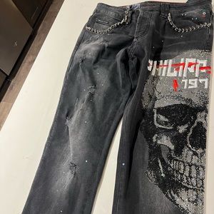COPY - Philipp Plein skull jean